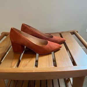 Madewell Stack Heels 9.5